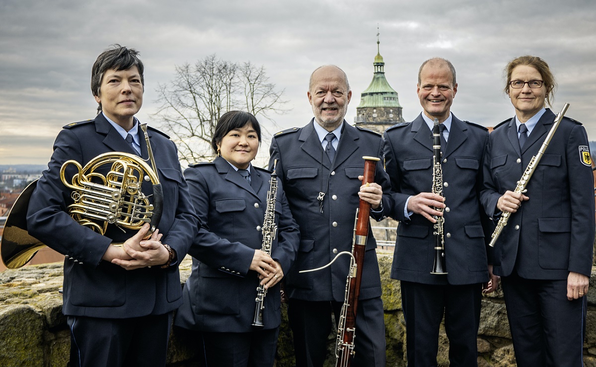 Klassisches Bläserquintett des Bundespolizeiorchesters Berlin